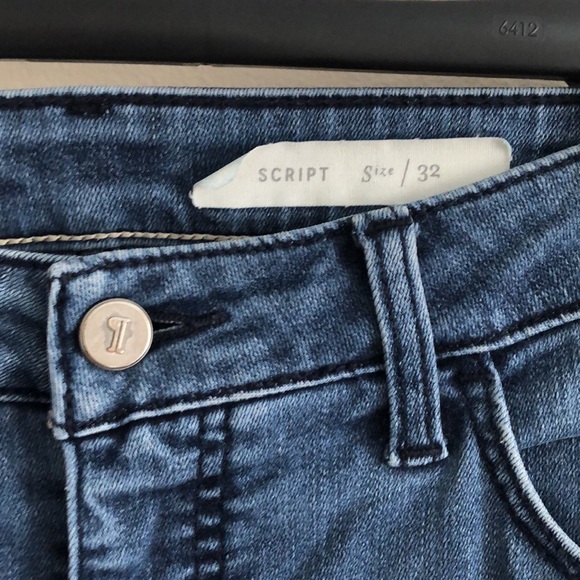 ANTHROPOLOGY Pilcro Script High-Rise Jeans - Picture 5 of 14